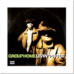 Group Home Livin' Proof (Vintage Record Sleeve) Posters and Art